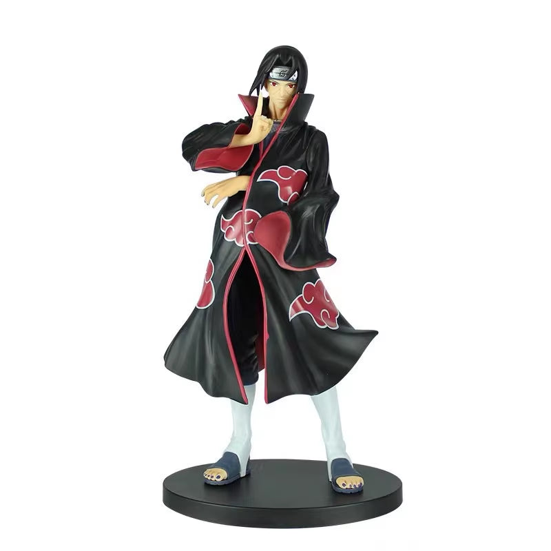 23Cm Naruto Anime Figures Akatsuki Gk Uchiha Itachi Tsukuyomi Manga Statue PVC Action Figures Collectible Shippuden Model Toys