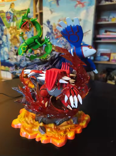 Figurine - Groudon Kyogre Rayquaza