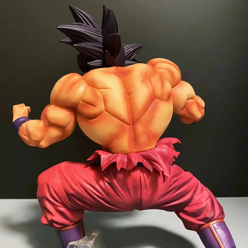 21Cm Dragon Ball Z Son Goku Anime Figure Kaioken Action Figurine Pvc Statue Collection Model Decoration Ornaments Toys Gift