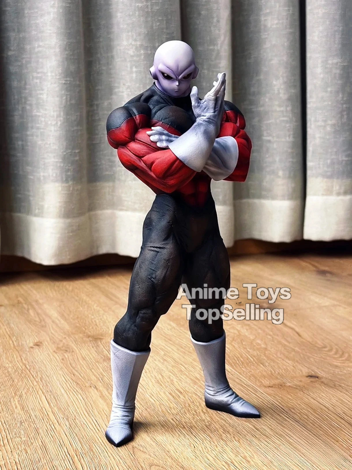 26Cm Anime Dragon Ball Z Jiren Figure Three Hands Replaceable Full Power Jiren Pvc Action Figures Collection Model Toys Gifts