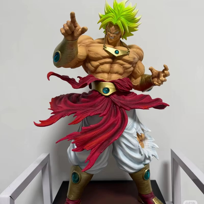 Dragon Ball Z Jt Statue Broly Figure Ssj3 Broly Super Saiyan Pvc Action Figures 50Cm Collection Mode Toys Birthdaygifts