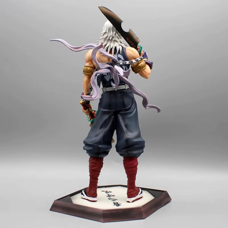 Demon Slayer Anime Figure Uzui Tengen Gk Statue Figurine Pvc Model Doll Collection Toys Desktop Ornament Children Birthday Gifts