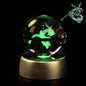 Pokemon Crystal Ball 3D Pikachu Mewtwo Mew Gengar Night Light Lamp Base Pokeball Crystal Pokemon Glass Ball Figure Birthday Gift