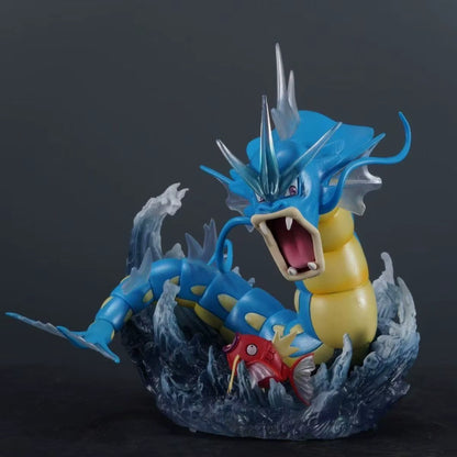 20Cm/7.87In Anime Pokemon Gyarados Figure Magikarp Pikachu Action Figure Pvc Collection Model Toys Gifts