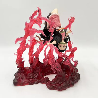 20Cm Kochou Shinobu Anime Girl Figure Kamado Nezuko Action Figure GK Kanroji Mitsuri Figurine Adult Collectible Model Toys Gifts