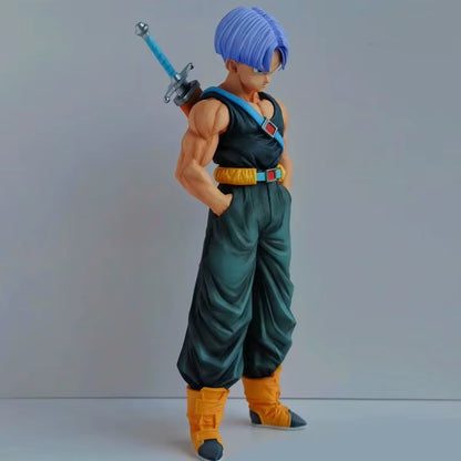 26Cm Dragon Ball Z Figures NEC Trunks Action Figure GK Super Saiyan Collection Anime Future Torankusu Figure Statue Model Toys