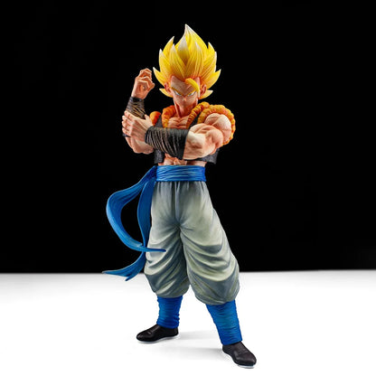 28Cm Dragon Ball Z Vegito Gogeta Figure 2 Heads DBZ Anime Figures Super Saiyan Vegeto Figurine PVC Statue Collectible Model Toys