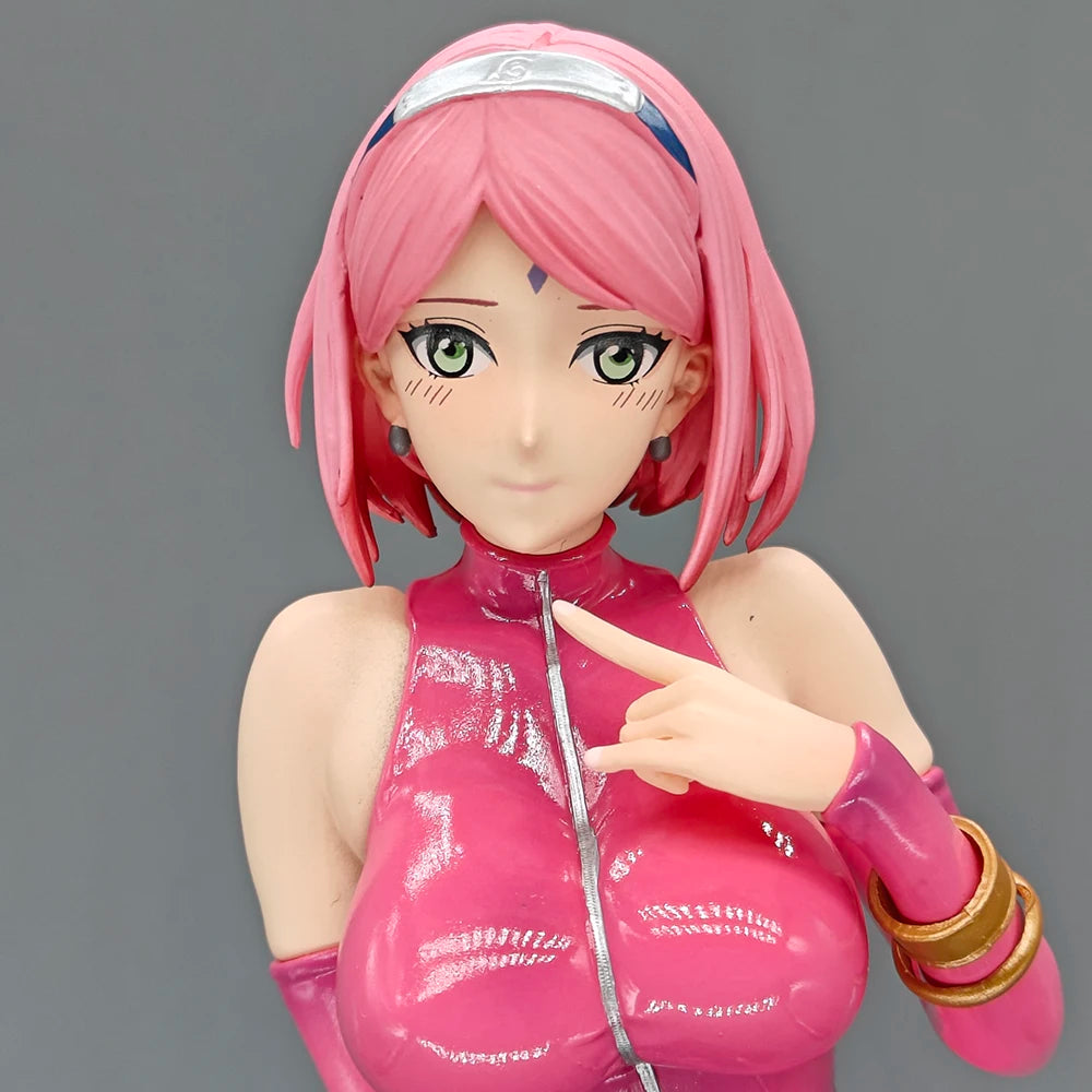 30Cm NARUTO Shippuden Figure Haruno Sakura Anime Girl PVC Action Figure Toy High Quality GK Statue Adult Collection Model Doll