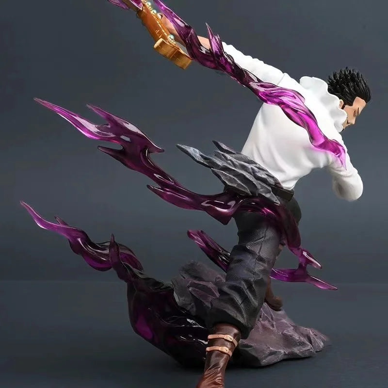 30Cm/11.81Inch One Piece Dracule Mihawk Figure One Piece Anime Figures Pvc Statue Desktop Ornament Collectible Model Toys Gifts