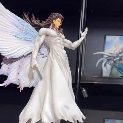 31M Bleach Aizen Sousuke Butterfly Hollowfication Anime Figure Model Statue Fans Collection Desktop Decoration Ornament Toy Gift