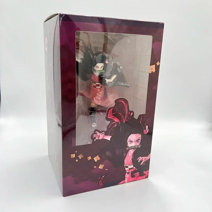 20Cm Kochou Shinobu Anime Girl Figure Kamado Nezuko Action Figure GK Kanroji Mitsuri Figurine Adult Collectible Model Toys Gifts