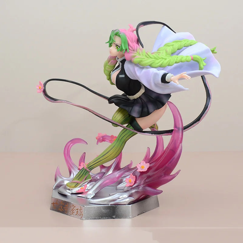 22Cm Demon Slayer Figure Kanroji Mitsuri Anime Kimetsu No Yaiba Figure Shinobu Action Figure Kamado Nezuko Sexytoys