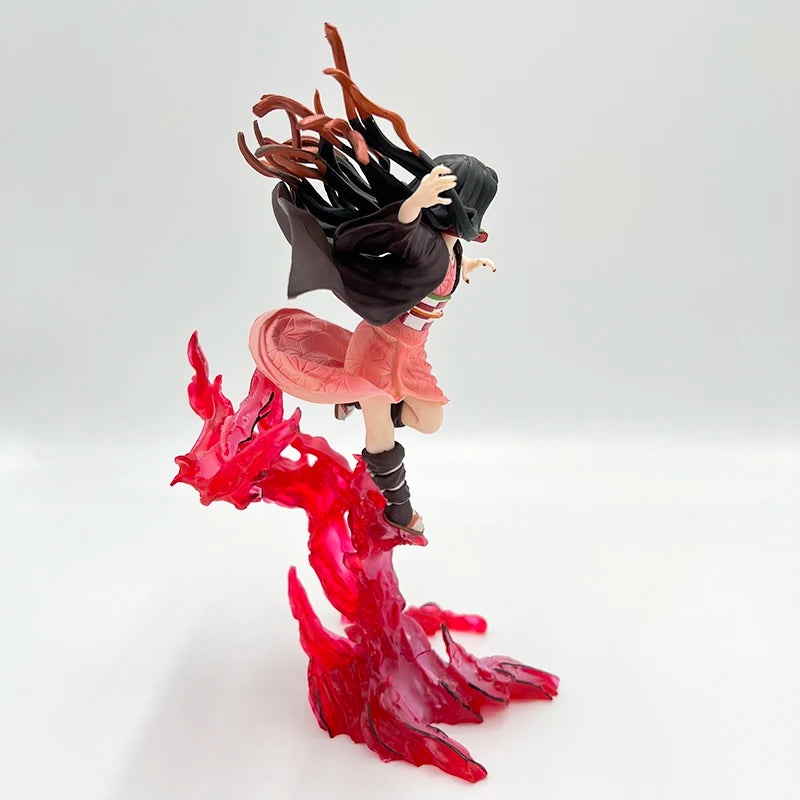Demon Slayer 24Cm Anime Figure Figuarts Zero Nezuko Kamado Action Figure Demon Blood Art Kimetsu No Yaiba Figure Model Doll Toys