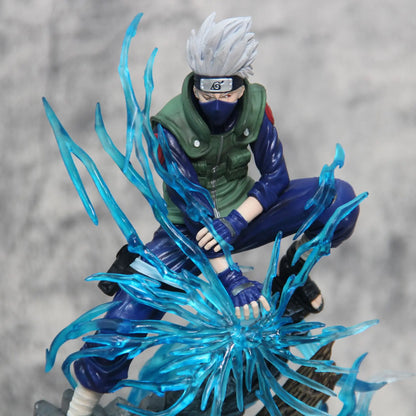 24Cm Naruto Anime Action Figurine Hatake Kakashi Figuras Pvc Model Doll Decoration Model Statue Collection Toys Birthday Gift