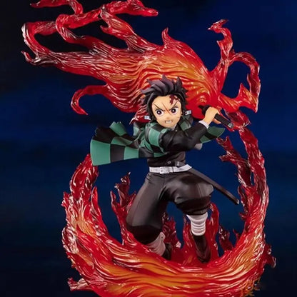 Demon Slayer 24Cm Anime Figure Figuarts Zero Nezuko Kamado Action Figure Demon Blood Art Kimetsu No Yaiba Figure Model Doll Toys