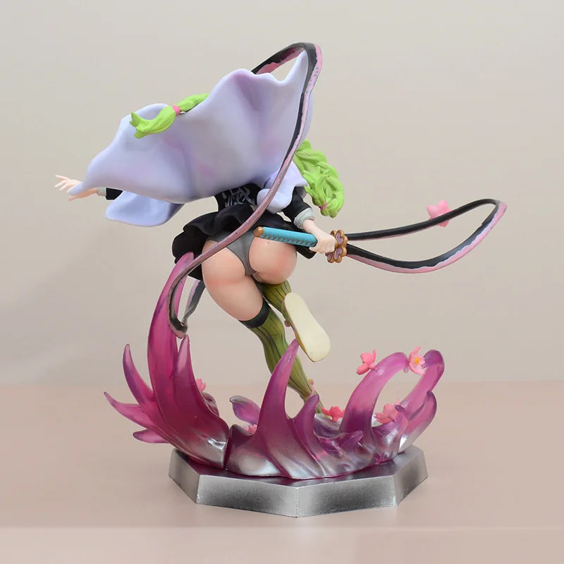22Cm Demon Slayer Figure Kanroji Mitsuri Anime Kimetsu No Yaiba Figure Shinobu Action Figure Kamado Nezuko Sexytoys