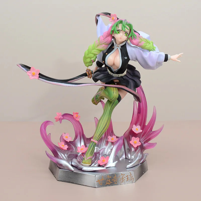 22Cm Demon Slayer Figure Kanroji Mitsuri Anime Kimetsu No Yaiba Figure Shinobu Action Figure Kamado Nezuko Sexytoys