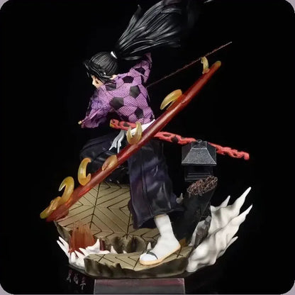 Demon Slayer Kokushibo 28Cm Anime Action Figure Model Statue Attack Posture Collection Desktop Decoration Toy Gift