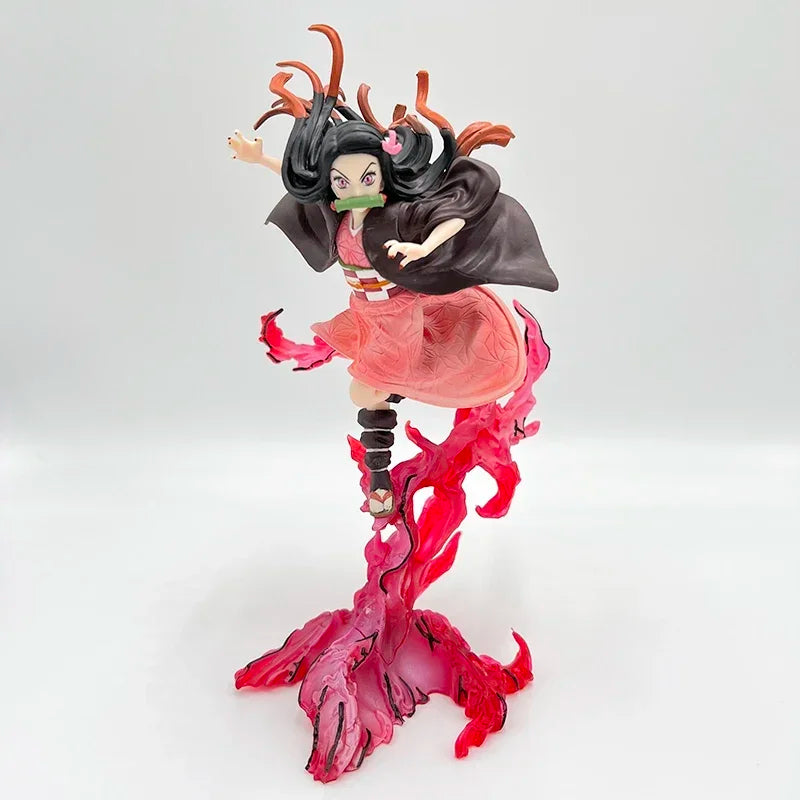 20Cm Kochou Shinobu Anime Girl Figure Kamado Nezuko Action Figure GK Kanroji Mitsuri Figurine Adult Collectible Model Toys Gifts