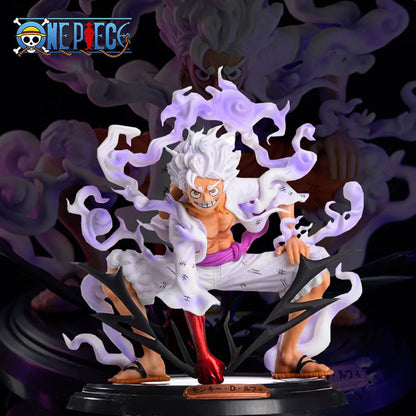 20Cm One Piece Figure Nika Luffy Gear 5 Sun God Nika Luffy Figurine Action Figures PVC Statue Collection Model Doll Toys Gift