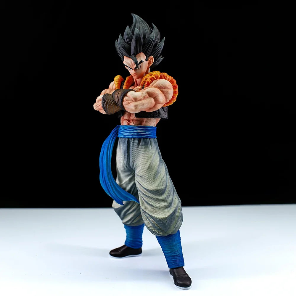 28Cm Dragon Ball Z Vegito Gogeta Figure 2 Heads DBZ Anime Figures Super Saiyan Vegeto Figurine PVC Statue Collectible Model Toys