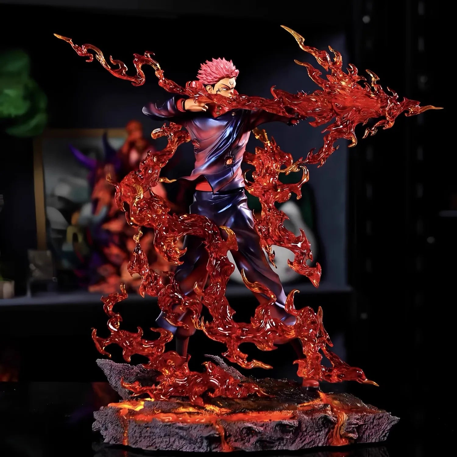 Jujutsu Kaisen Ryomen Sukuna Itadori Yuji Anime Figure Model Toy King of the Curse Returns to the Extreme Battle Gift Collection