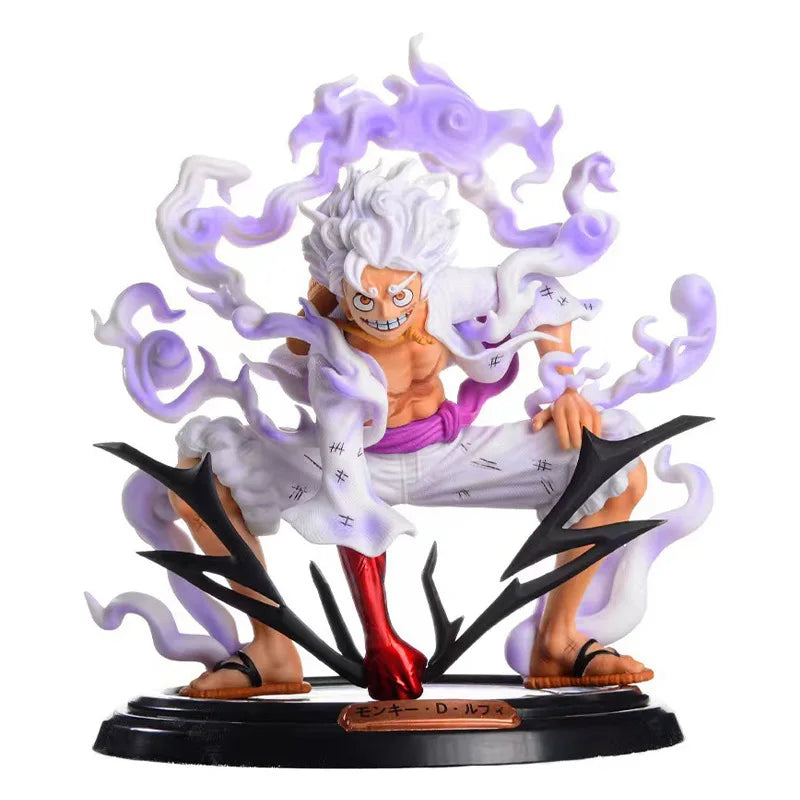 20Cm One Piece Figure Nika Luffy Gear 5 Sun God Nika Luffy Figurine Action Figures PVC Statue Collection Model Doll Toys Gift