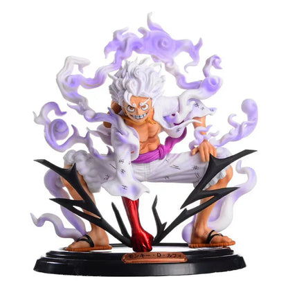 20Cm One Piece Figure Nika Luffy Gear 5 Sun God Nika Luffy Figurine Action Figures PVC Statue Collection Model Doll Toys Gift
