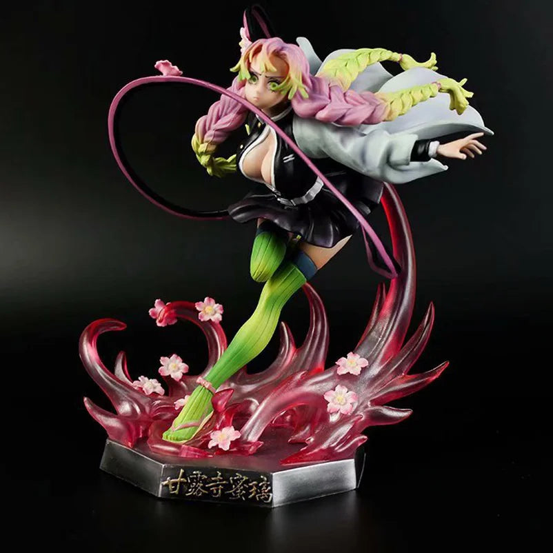 22Cm Demon Slayer Figure Kanroji Mitsuri Anime Kimetsu No Yaiba Figure Shinobu Action Figure Kamado Nezuko Sexytoys