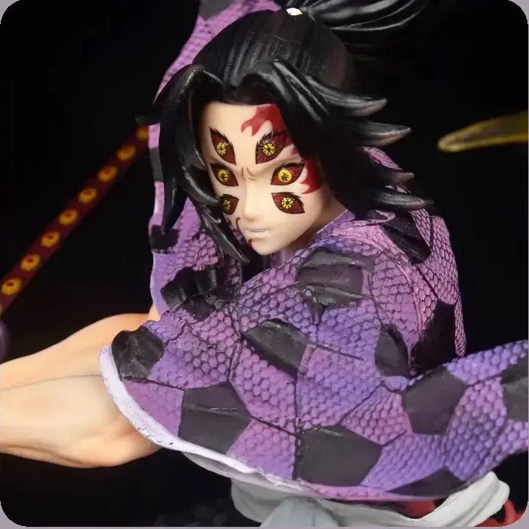 Demon Slayer Kokushibo 28Cm Anime Action Figure Model Statue Attack Posture Collection Desktop Decoration Toy Gift