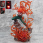 Might Guy 28Cm Naruto Anime Figure Immortal Figure Action Figure Sitting Model Doll Pvc Collection Desk Decoration Christmas Toy