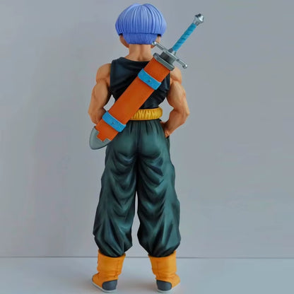 26Cm Dragon Ball Z Figures NEC Trunks Action Figure GK Super Saiyan Collection Anime Future Torankusu Figure Statue Model Toys