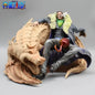 One Piece Bt Sitting Posture Laosha Gk Anime Figure Crocodile Shichibukai Sand Crocodile Figures Model Collectible Toy Gifts