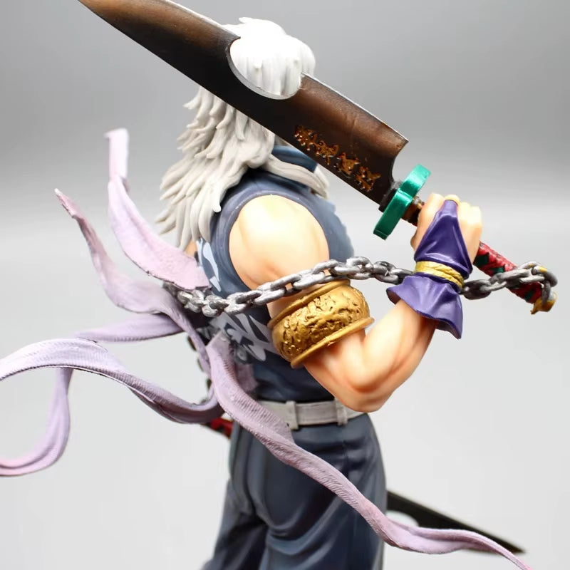 Demon Slayer Anime Figure Uzui Tengen Gk Statue Figurine Pvc Model Doll Collection Toys Desktop Ornament Children Birthday Gifts